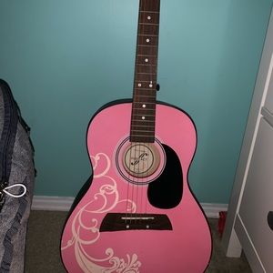 PINK BEGINNER GUITAR